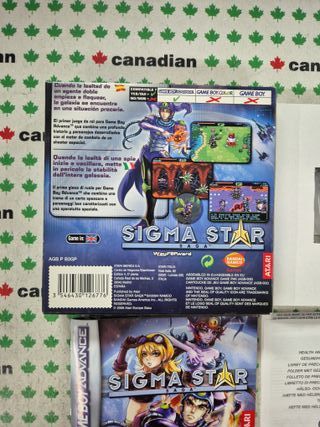 Sigma Star Saga Game Boy Advance