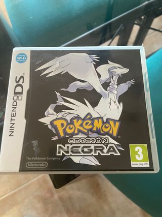 Pokemon Edición Negra Nintendo DS Español
