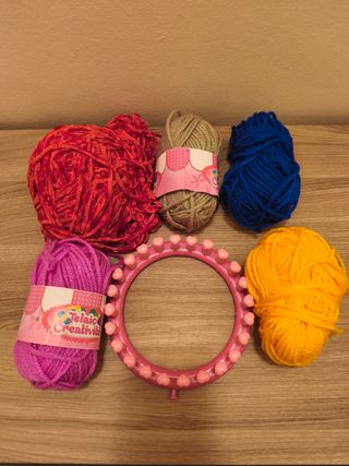 Telaio per maglia circolare creativo