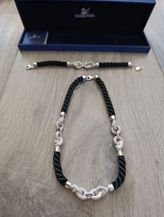 Conjunto Swarovski Collar y Pulsera