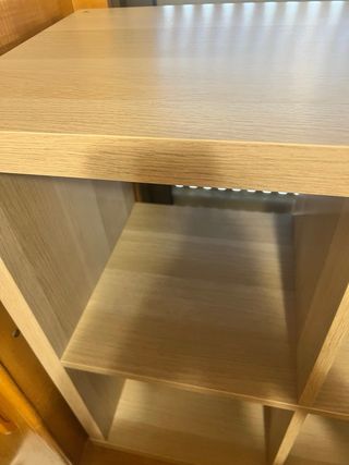 Estantería Kallax Ikea 4 cubos. 