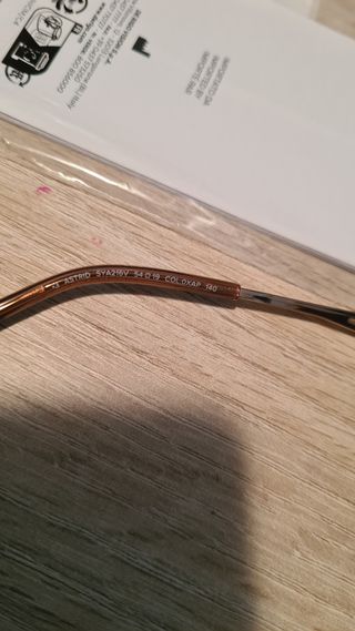 Gafas de sol Yalea marrones y rosas