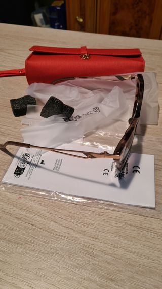 Gafas de sol Yalea marrones y rosas