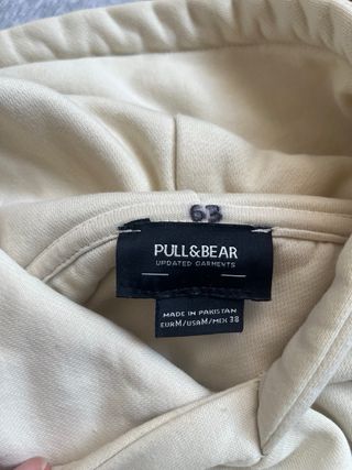 Sudadera Beige con Estampado