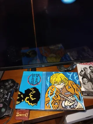Playstation 2 Slim Demon Slayer Edition