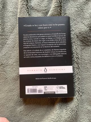 Lazarillo de Tormes libro