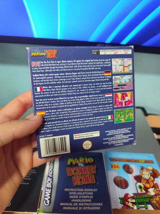 Mario vs. Donkey Kong GBA (Nintendo) pal España 