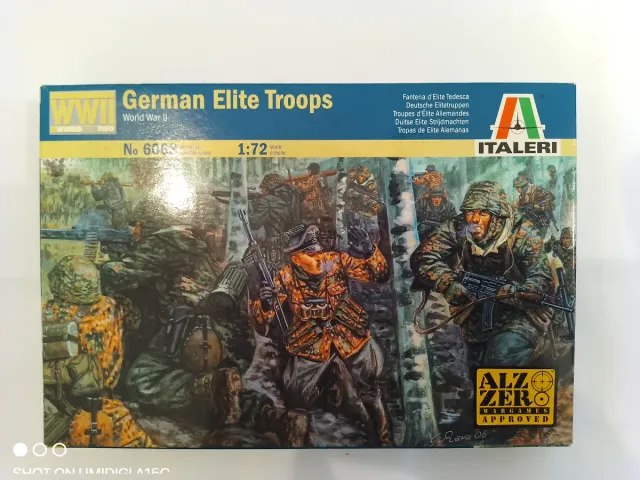 Italeri 6068 German Elite Troops 1:72