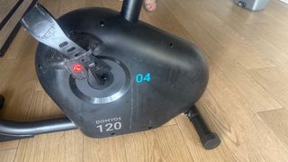 Bicicleta Estática DOMYOS 120 Negra