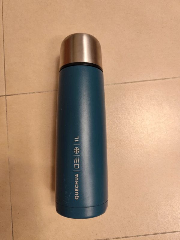 Botella térmica Quechua 1L Acero Inox