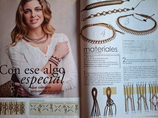 Lote de 3 revistas de Crea con Abalorios