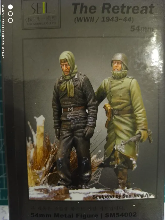 Figurini militari The Retreat 54mm