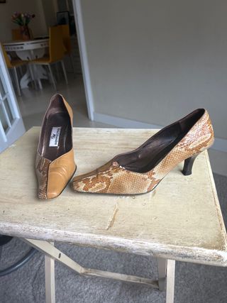 Zapatos de piel Ana Silvestre