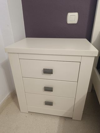 Dormitorio Matrimonio Completo madera lacada