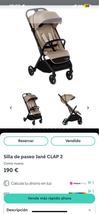 Silla de paseo Jané CLAP 2