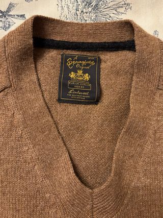 Jersey Springfield Hombre Talla M Marrón