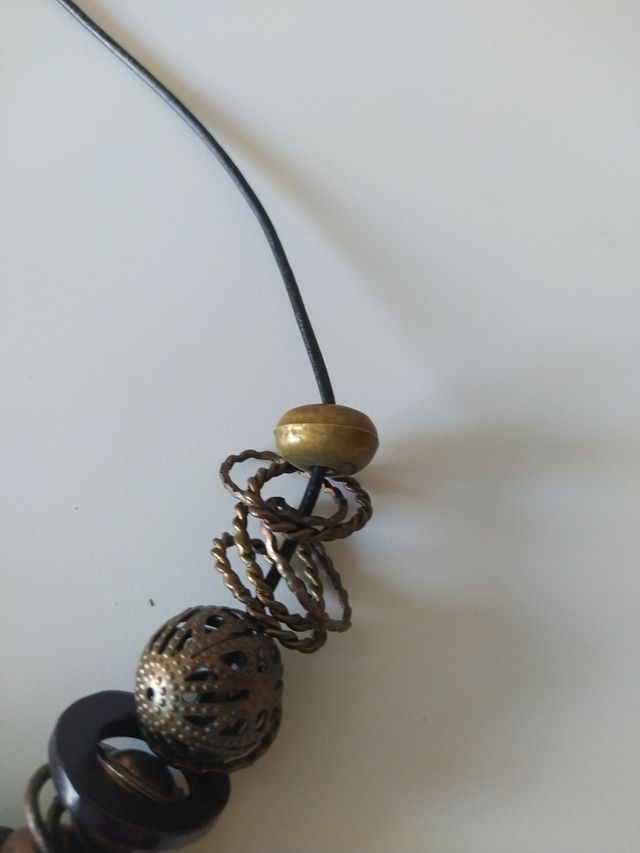 Collar con cuentas étnicas