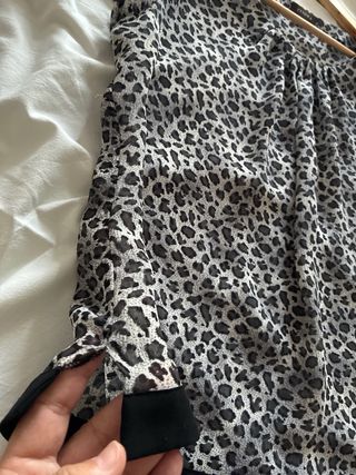 Blusa Zendra Estampado Leopardo Talla 44