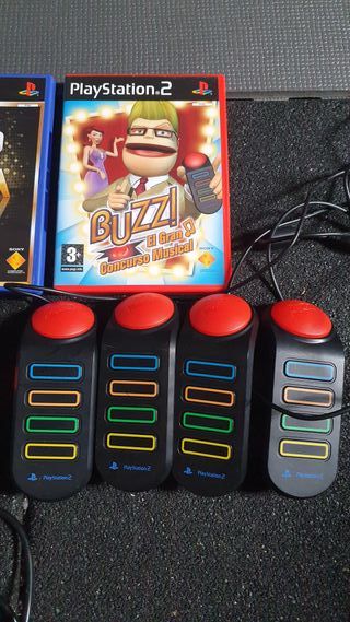 Buzz + Singstar Abba PS2 Karaoke