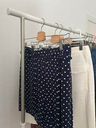 Burro de ropa IKEA RIGGA blanco
