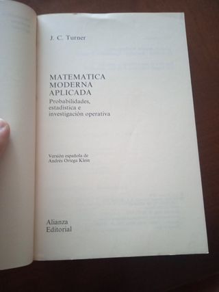 Matemática moderna aplicada