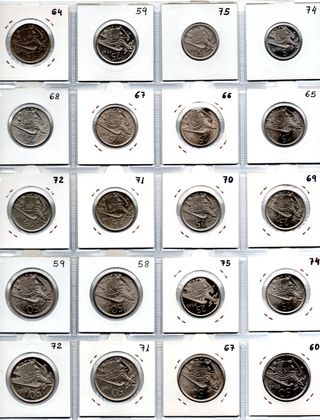  Completísima Colección Monedas Estado Español