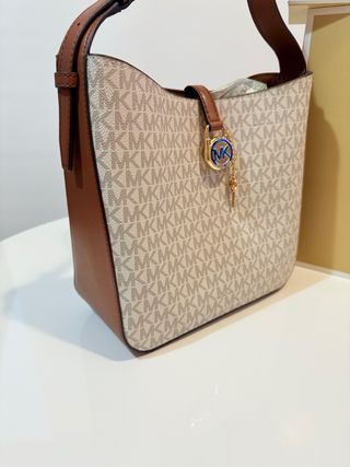 Bolso Michael Kors Beige y Marrón