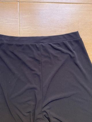 Pantalón culotte negro
