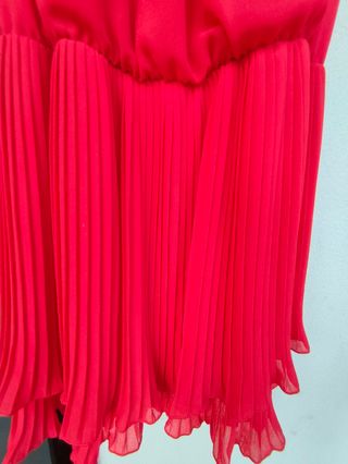 Vestido de cóctel rojo