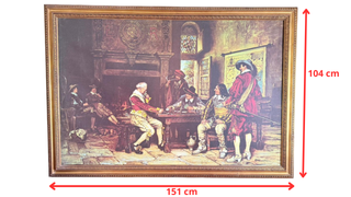 Cuadro Vintage Los Mosqueteros E.M. Guarotto