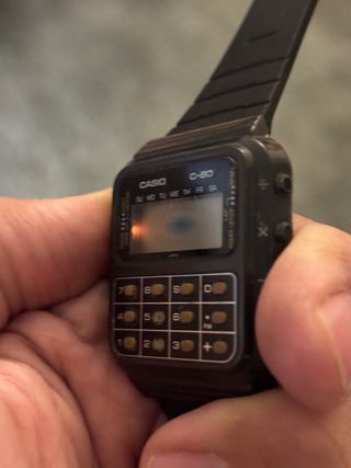 Reloj Casio C-80 Calculadora Vintage