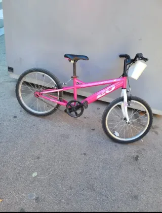 Bicicleta niña rosa