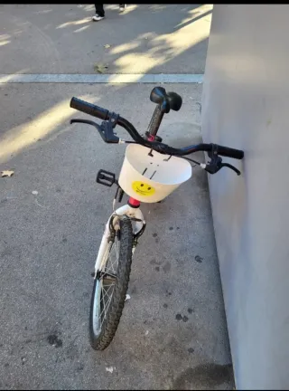Bicicleta niña rosa