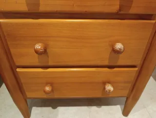 Sinfonier madera miel 3 cajones