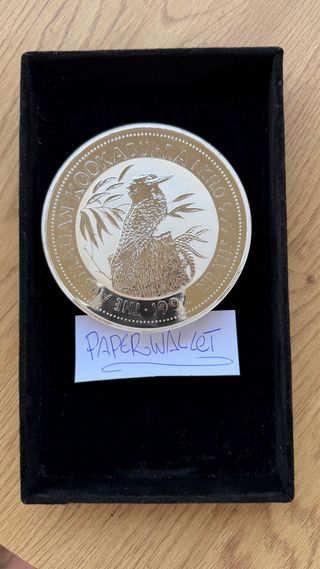 Moneda Plata Australia 1992 1kg