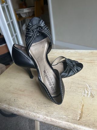 Zapatos de piel negros Alain Manoukian
