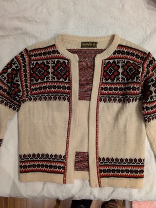 Chaqueta Lana Nordstrikk Vintage Noruega