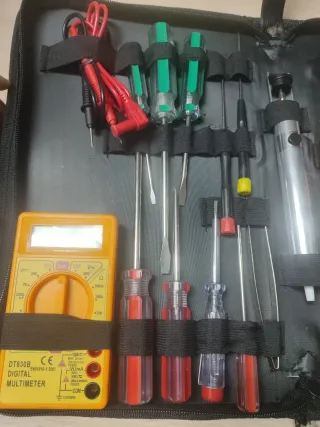 Estuche Duratool Herramientas Electricista
