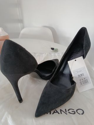 Zapatos de tacón Mango negros
