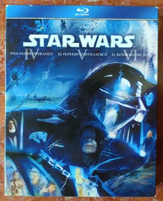 Star Wars Saga Completa  Blu-ray Trilogía Original