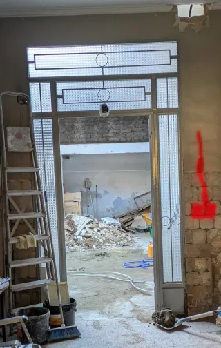 Puerta de hierro 190x300 cm