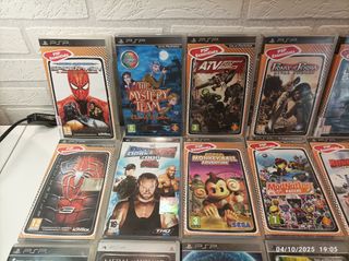 Lote de 26 juegos PSP completos con su librillo.