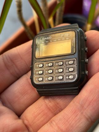 Lotto di orologi con calcolatrice Casio C80/C70