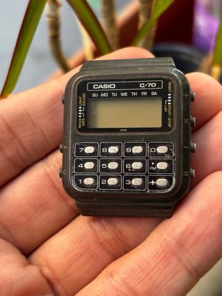 Lote Casio C80/C70 Calculadora Reloj