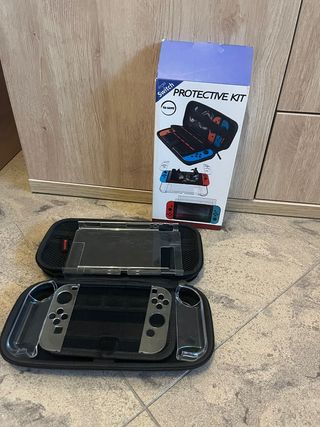 Nintendo Switch con juegos y accesorios