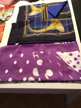 Lote 6 pañuelos cuello