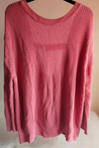 Jersey Pull and Bear Rosa Talla S