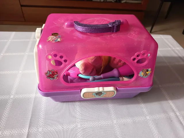 Transportín para mascotas rosa y morado