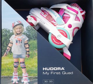 Patines HUDORA extensibles niña como nuevos