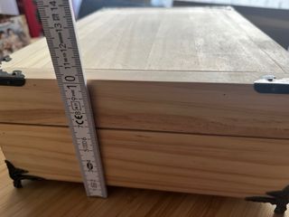 Cajita de madera maciza